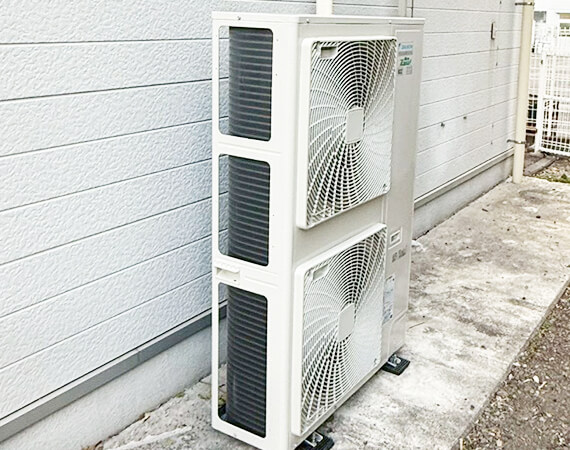 神奈川県 厚木市 業務用エアコン工事 施工写真