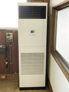 愛知県岩倉市の業務用エアコン取り付け工事実績